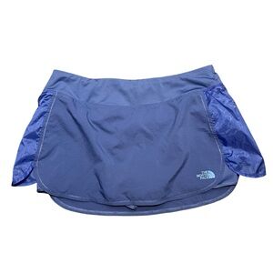 The North Face Skort Blue with mesh shorts size large athletic running tennis